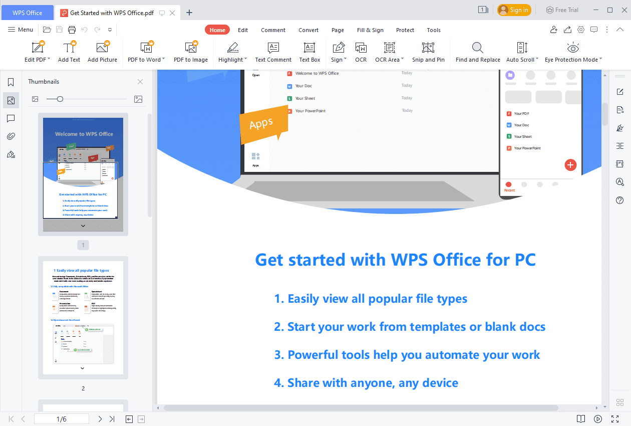 WPS PDF  AI